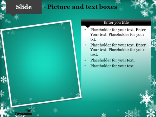 Winter Powerpoint template