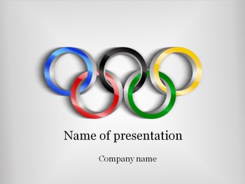 Olympic games Powerpoint template