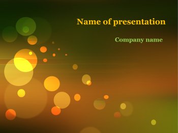 Autumn powerpoint template