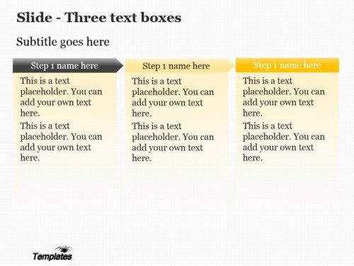 Yellow Bar PowerPoint template