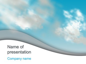 Cloudy Day PowerPoint template