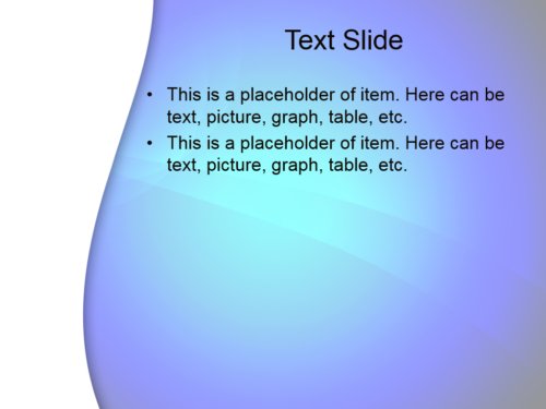 Blue River PowerPoint template