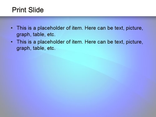 Blue River PowerPoint template