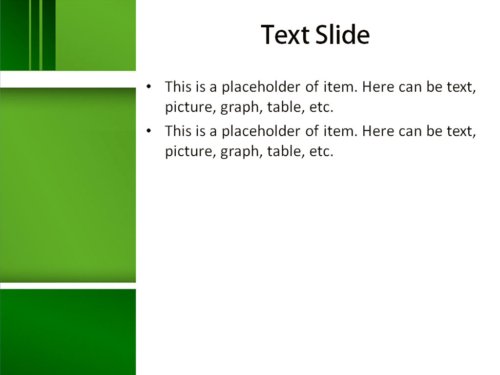 Green Feel PowerPoint template