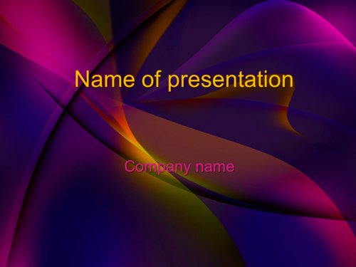 Theatre Theme PowerPoint template