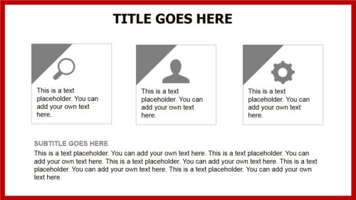 Business Suitcase PowerPoint template