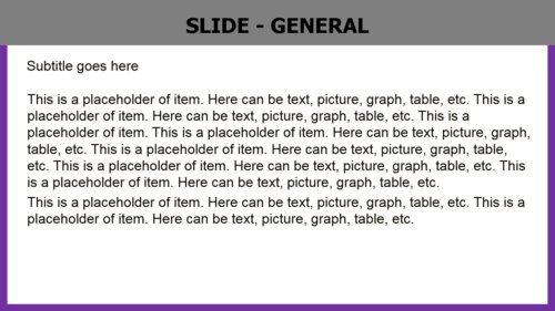 Purple PowerPoint template