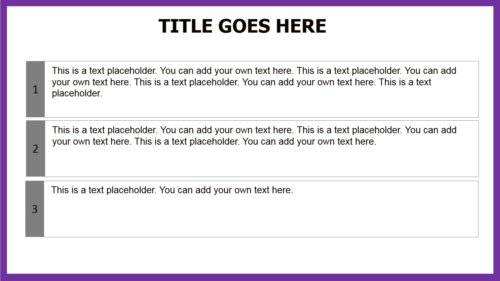 Purple PowerPoint template