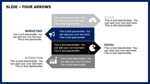 Snow Trees PowerPoint template