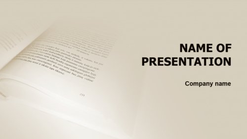 Good Writers PowerPoint theme