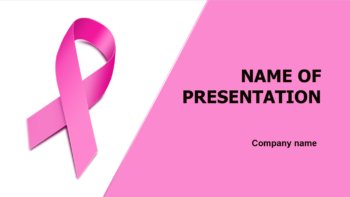 Women Breast Health PowerPoint theme